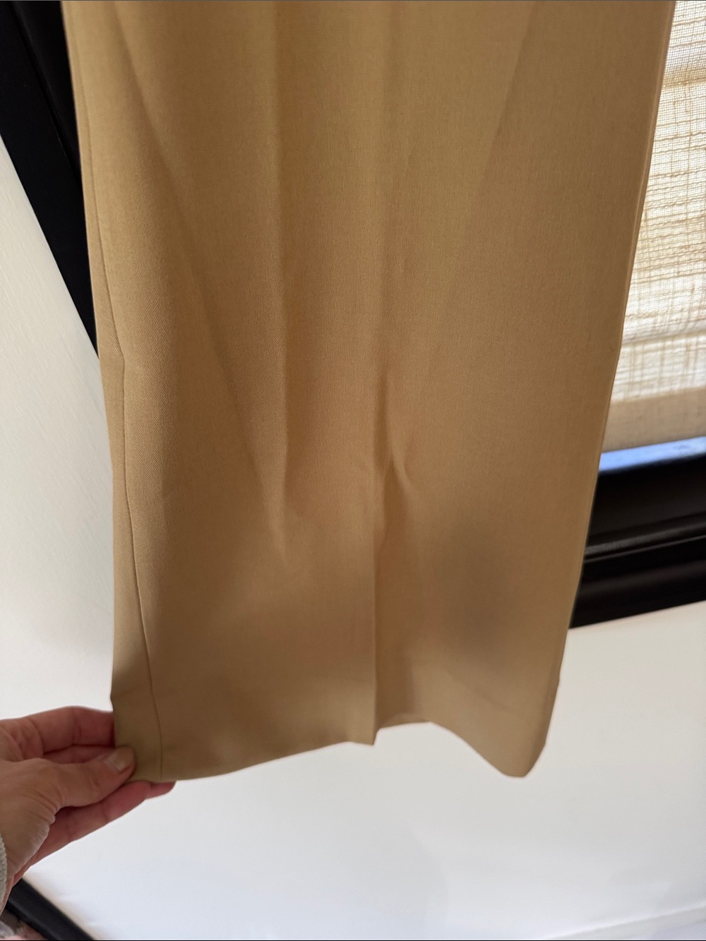 BANANA REPUBLIC Bootcut High-Rise Sculpted Camel Trouser Size 8 - Picture 3 of 8